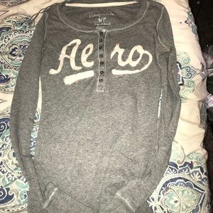 small grey aeropostale long sleeve